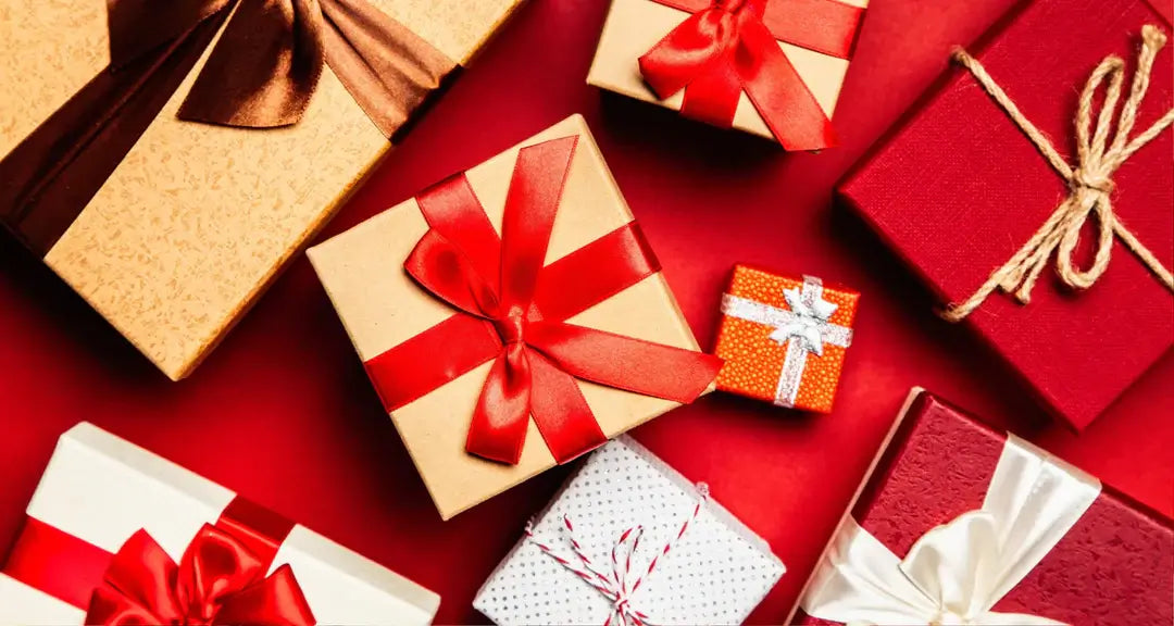Assorted gift boxes