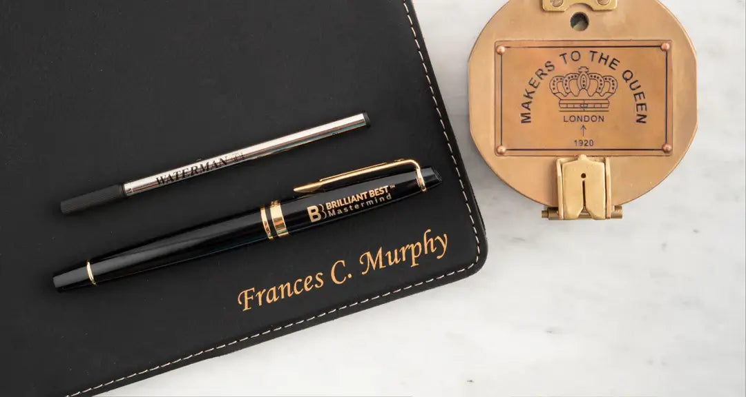 Personalized Gift pen and journal engraved