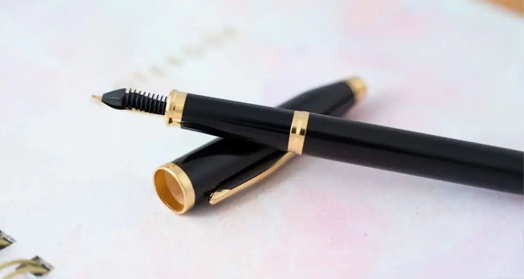 write with a Fountain pen on stationery