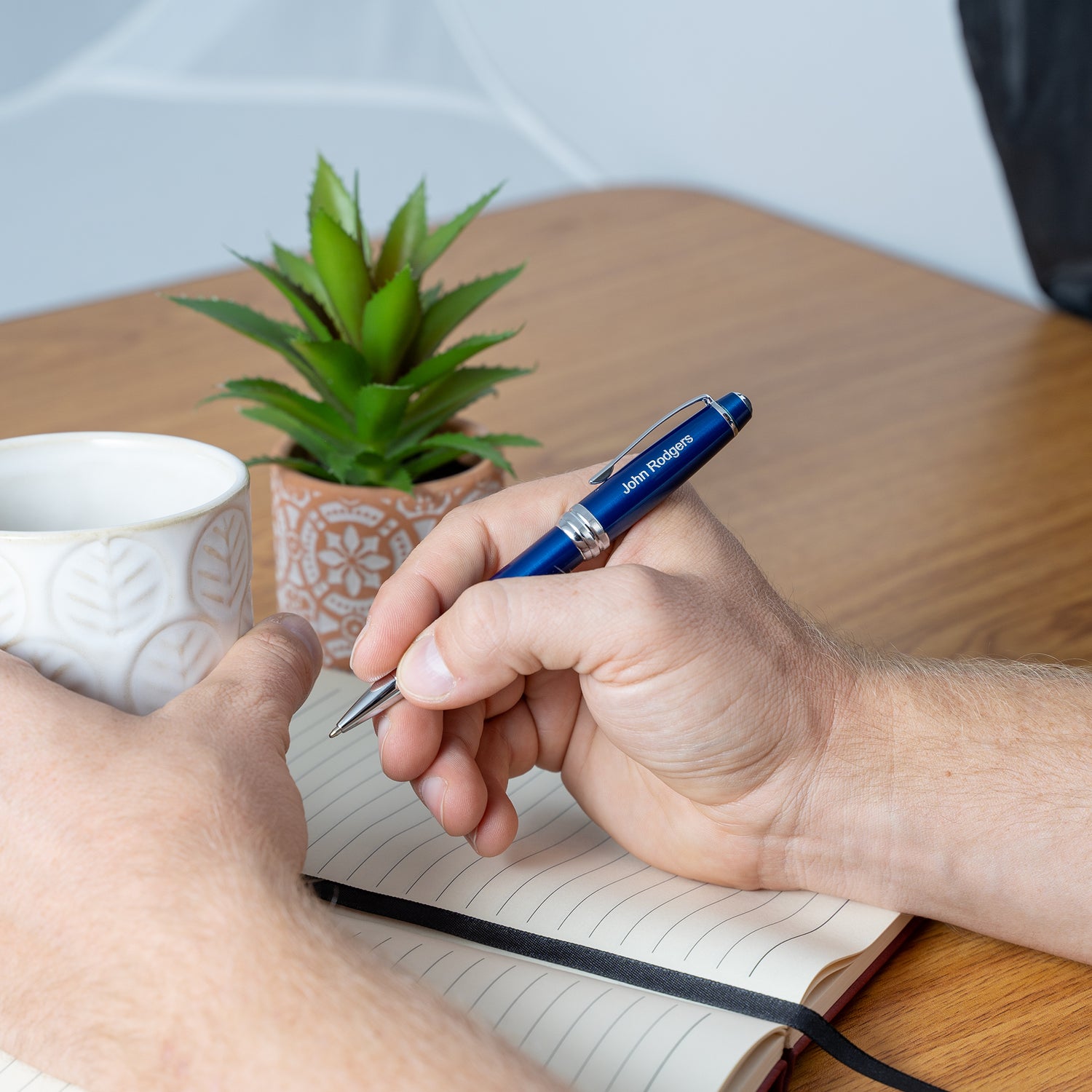 Cross Bailey Blue Lacquer Ballpoint Pen