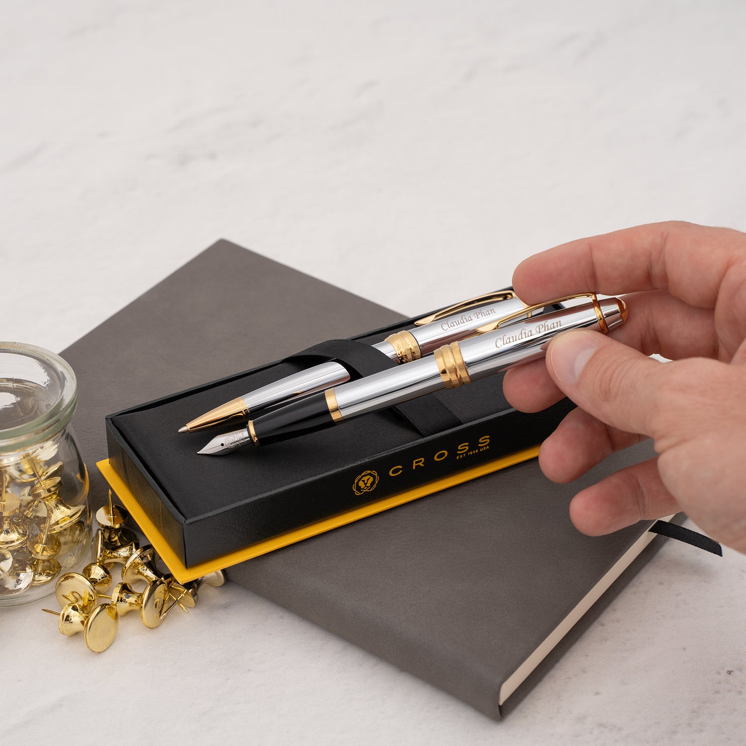 Cross Bailey Medalist Fountain & Ballpoint Set