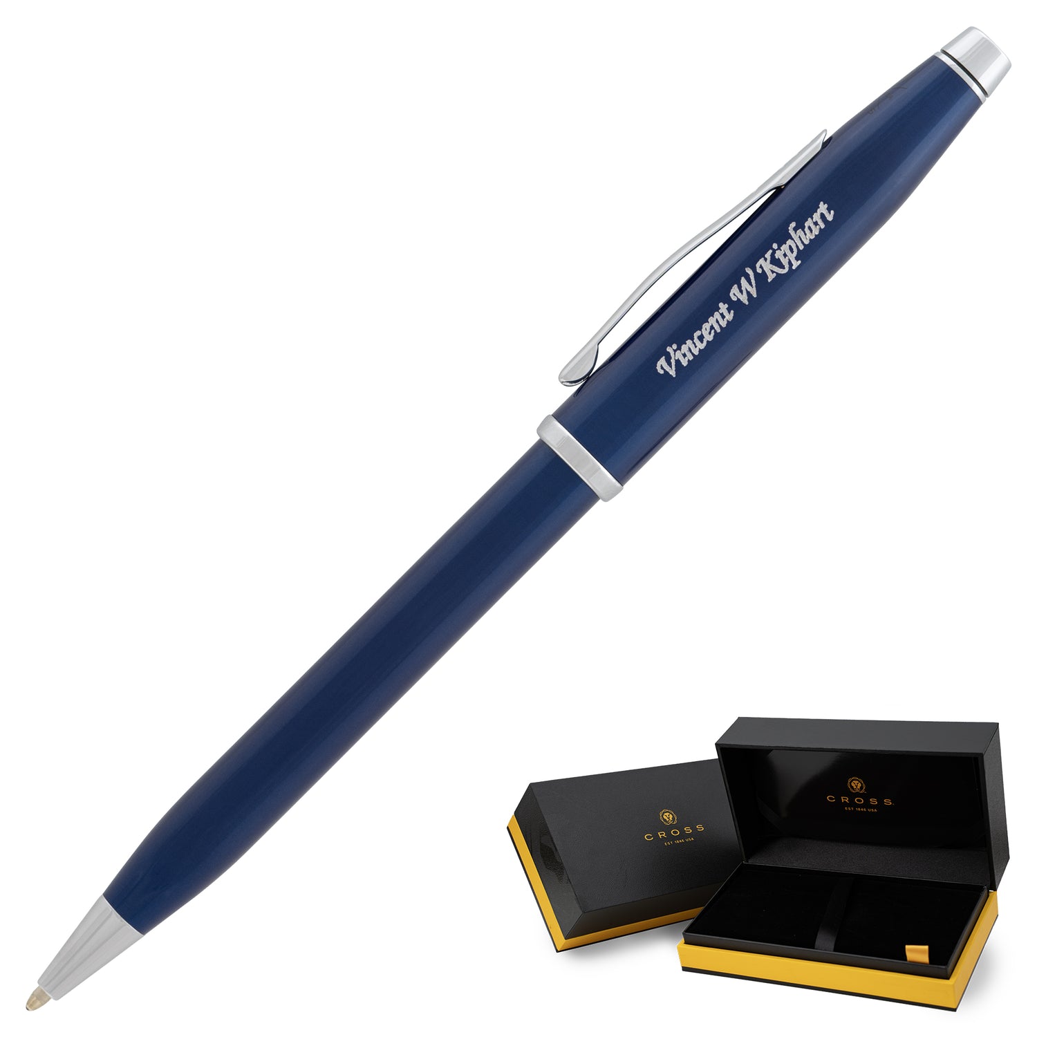 Cross Century II Translucent Blue Ballpoint Pen