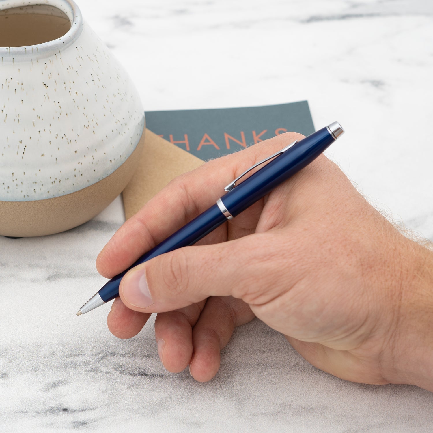 Cross Century II Translucent Blue Ballpoint Pen