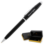 Cross Century II Black and Chrome Ballpoint Pen