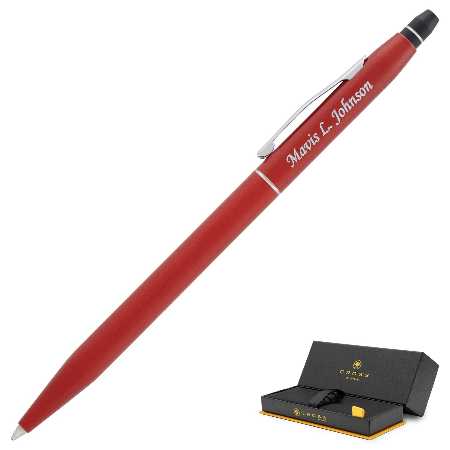 Cross Click Crimson Red Ballpoint Pen