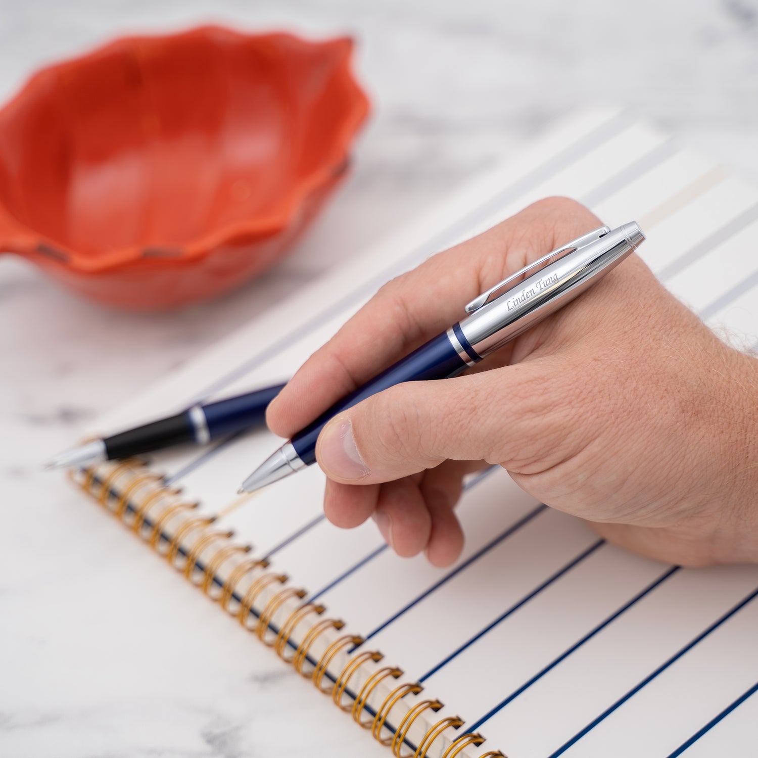 Cross Calais Ballpoint and Rollerball Set - Blue