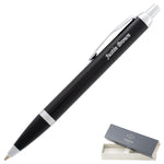 Parker IM Black Chrome Retractable Ballpoint Pen