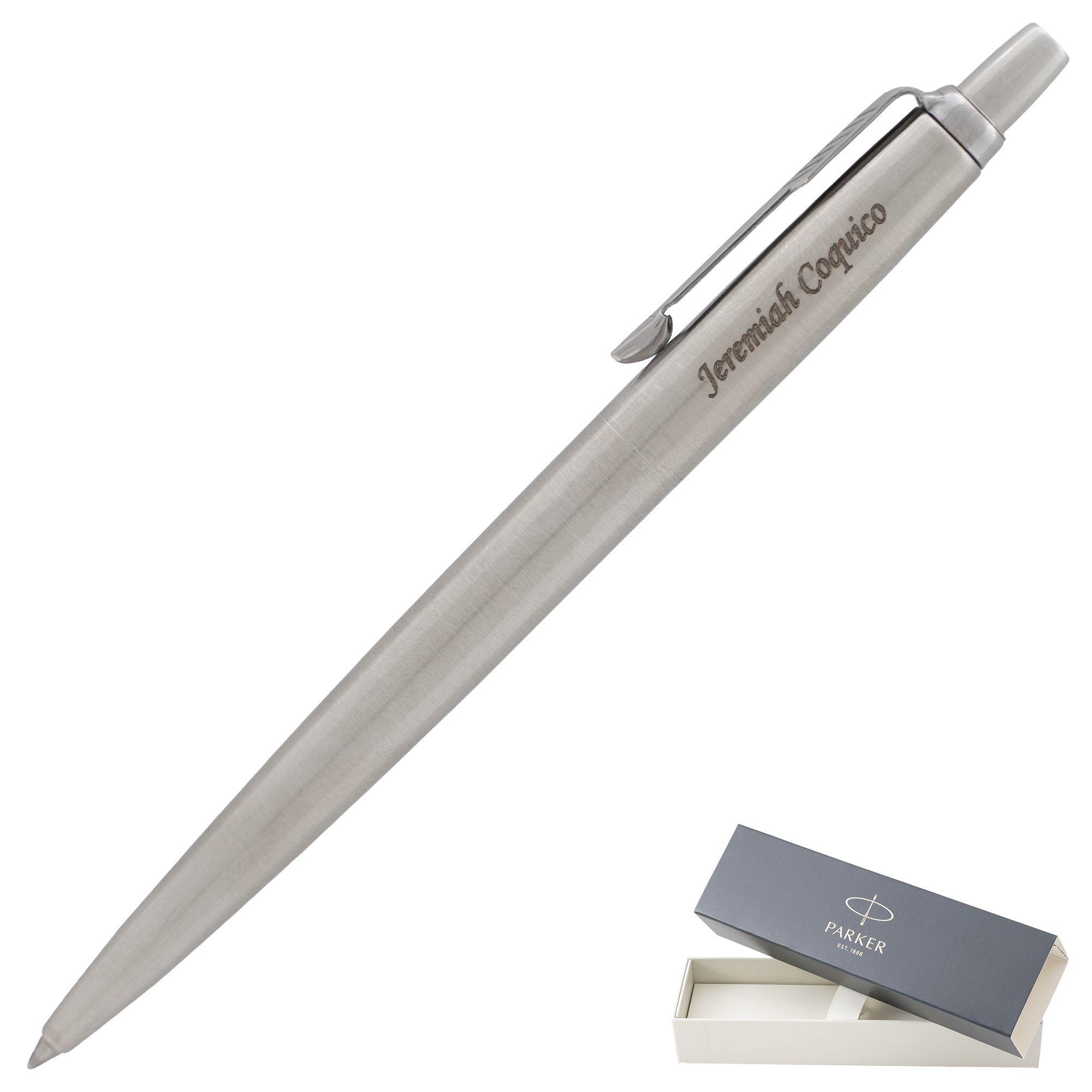 Parker Pen Pen Printed With Name Parker Jotter Stainless Steel