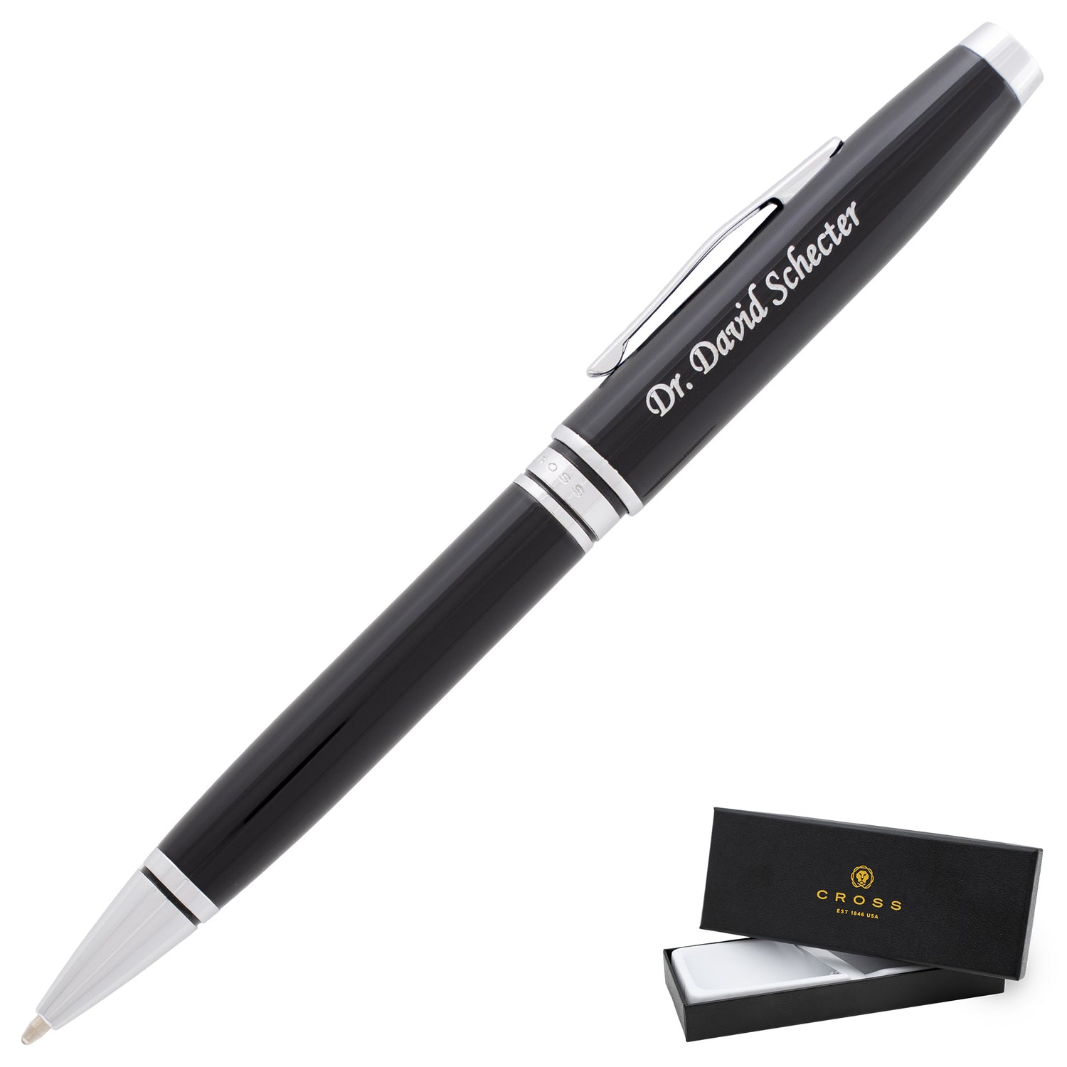 Cross Coventry Ballpoint Pen Black Lacquer