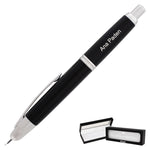 Pilot Vanishing Point Fountain Pen - Black Lacquer with Rhodium Plated Silver Trim