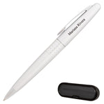 Pilot Metropolitan (MR) Ballpoint Pen - Matte Silver Dots