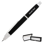 Pilot Vanishing Point Decimo Fountain Pen - Black Lacquer with Rhodium Trim
