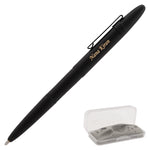 Fisher Matte Black Bullet Space Pen with Clip
