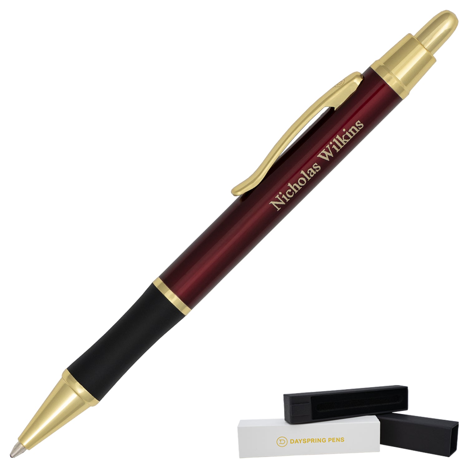 Dayspring Pens Monroe Red Ballpoint Pen