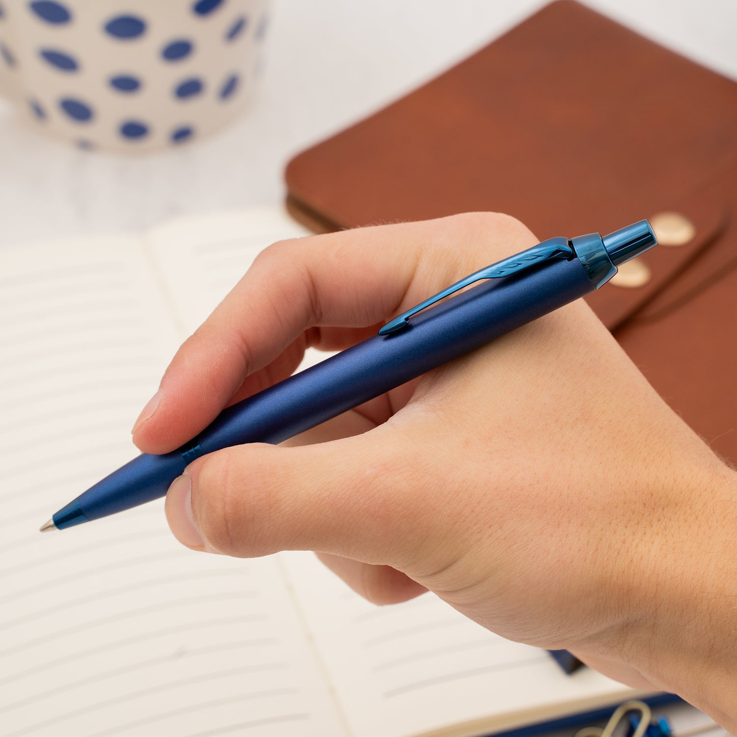 Parker IM Ballpoint Pen - Monochrome Blue