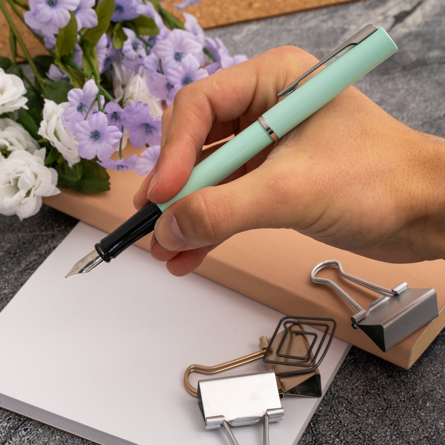 Waterman Allure Fountain Pen - Pastel Green