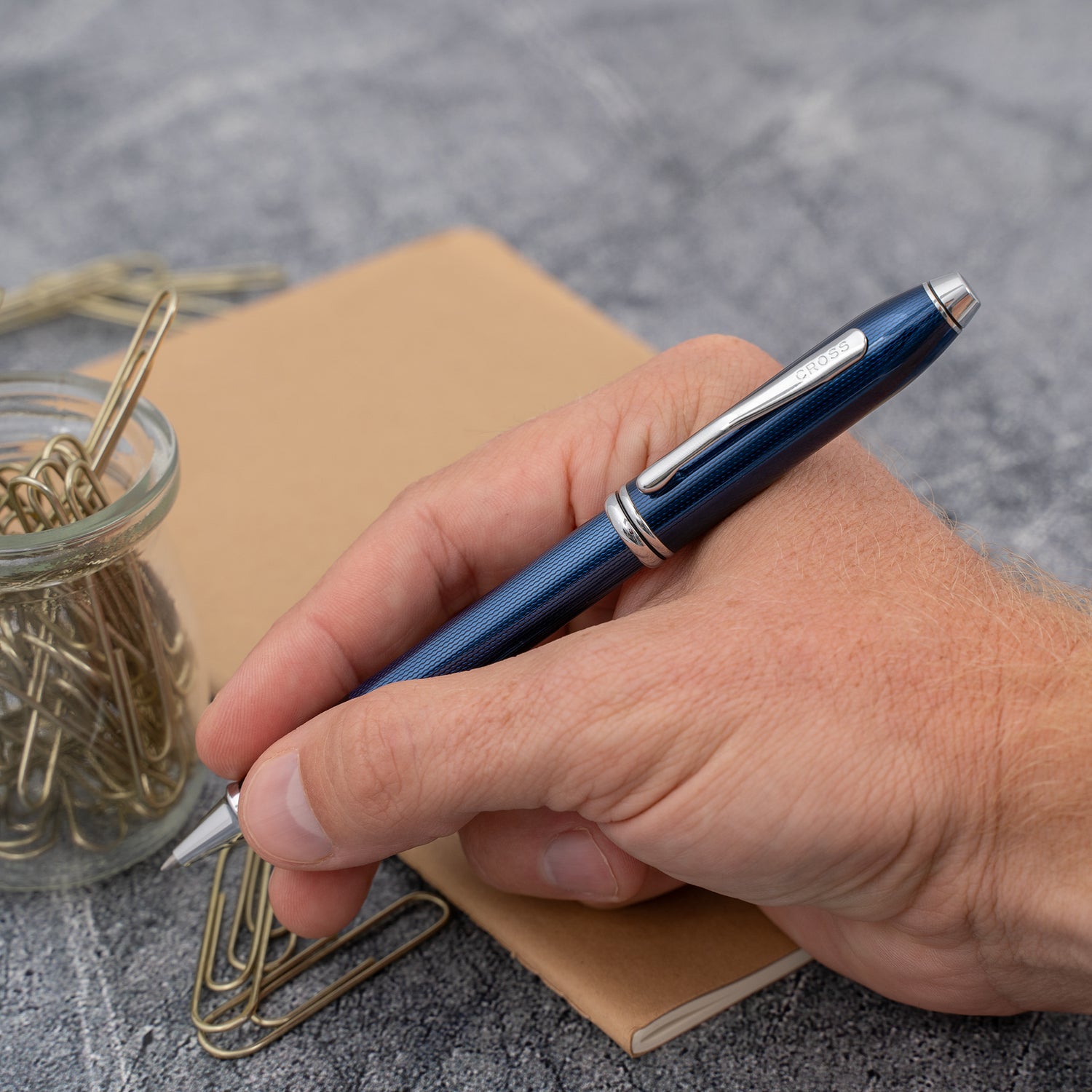 Cross Townsend Rollerball Cobalt Blue