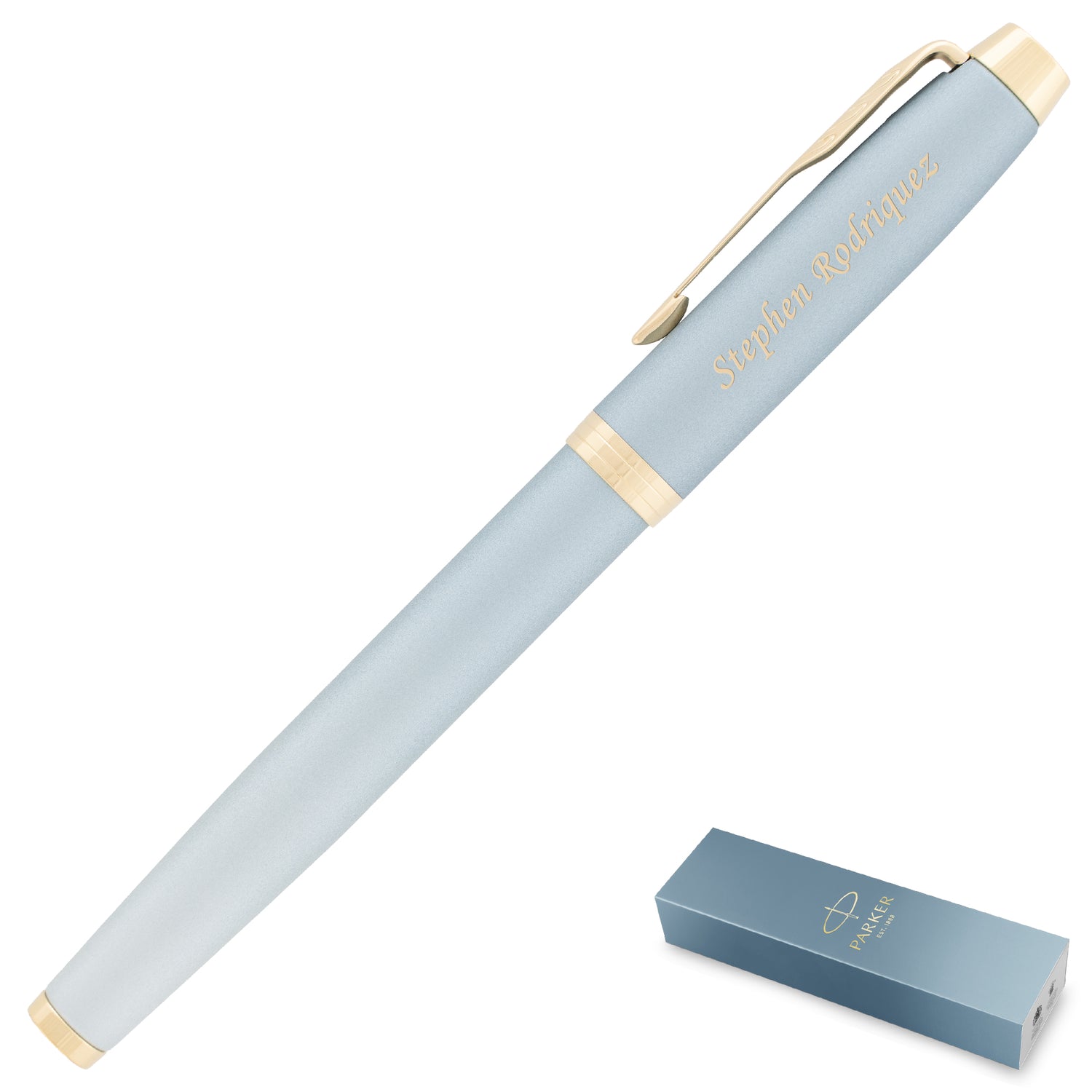 Parker IM Writing Rituals Rollerball Turquoise Green Gold Trim