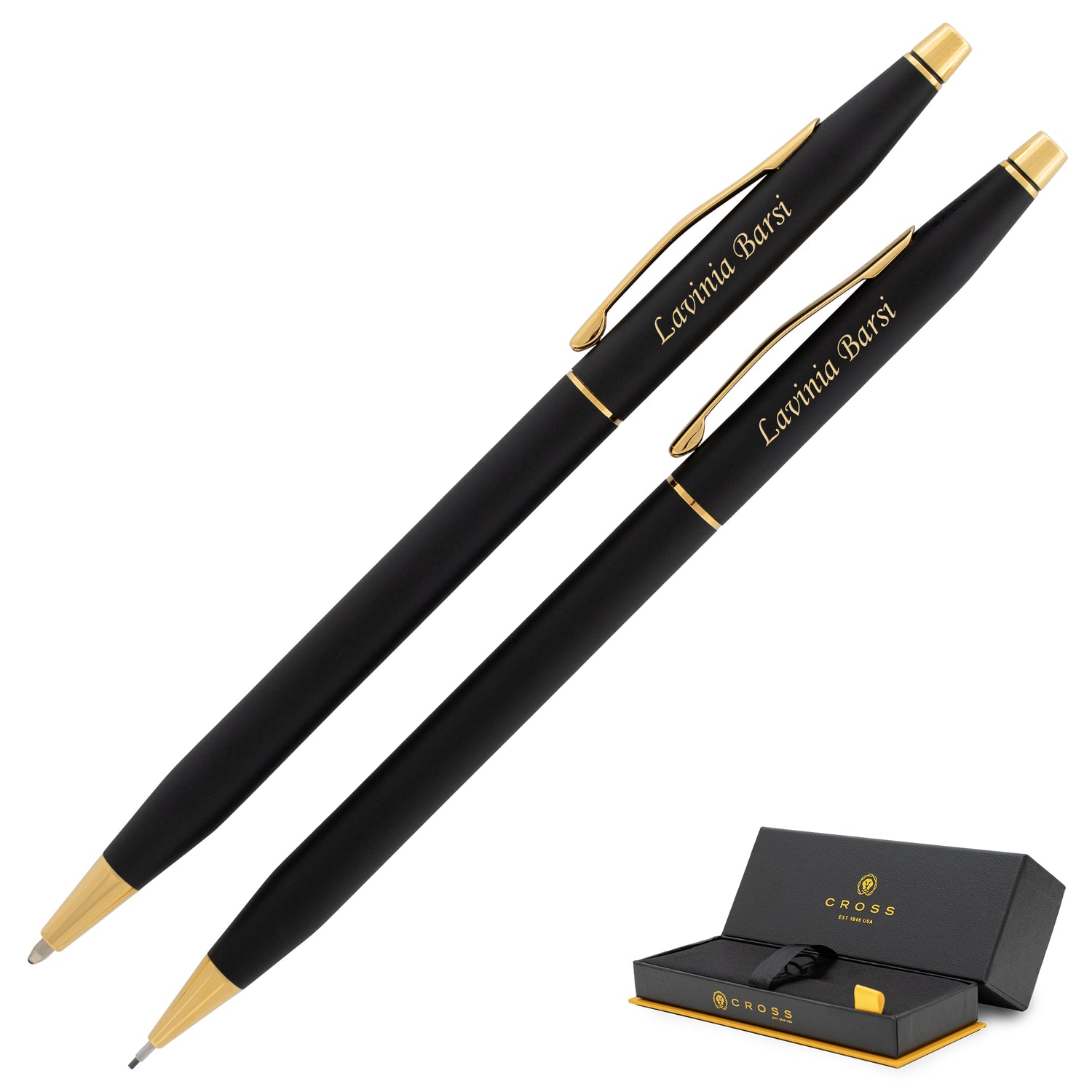 Cross Classic Century Pen & Pencil Set - Black