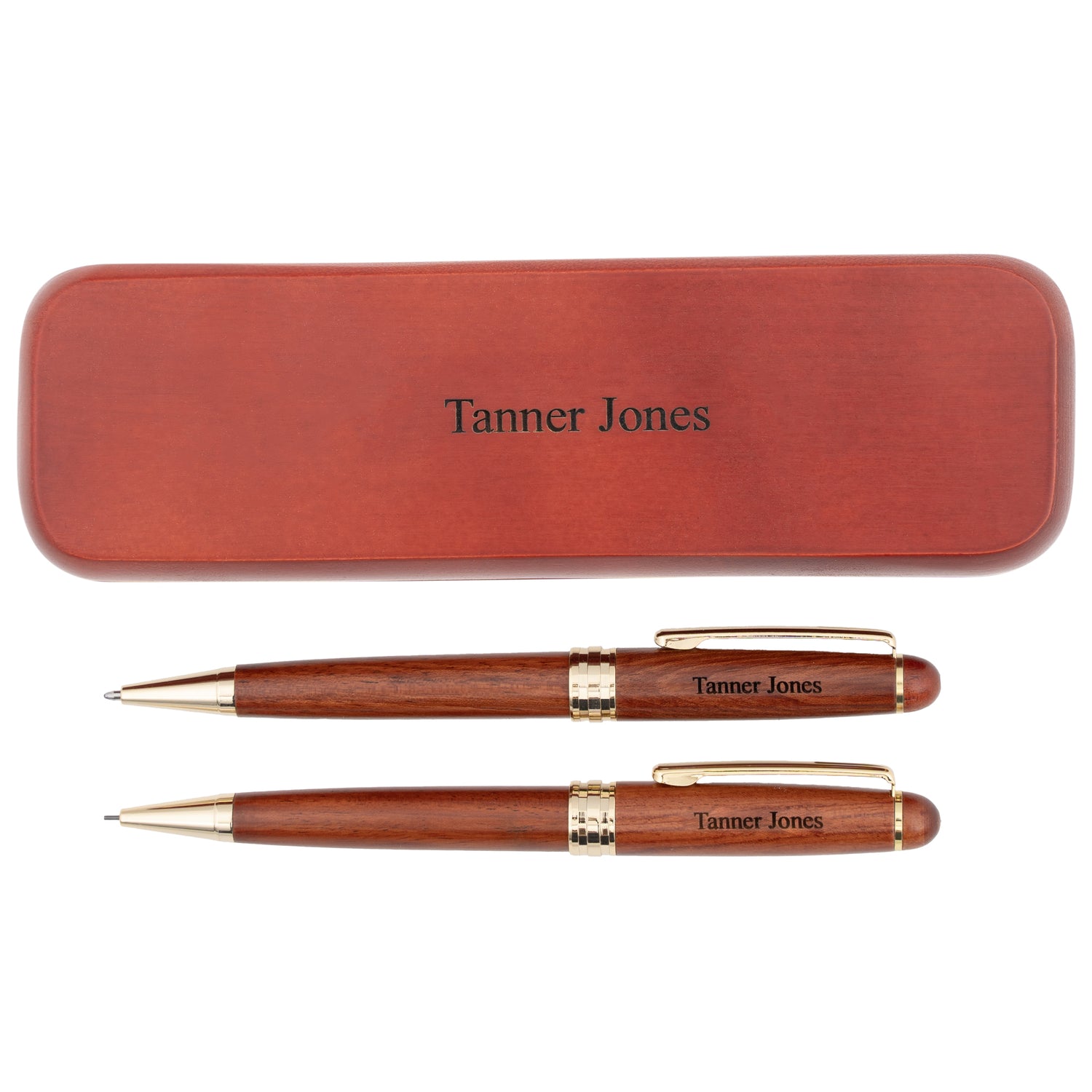 Dayspring Pens Rosewood Pen & Pencil Gift Set