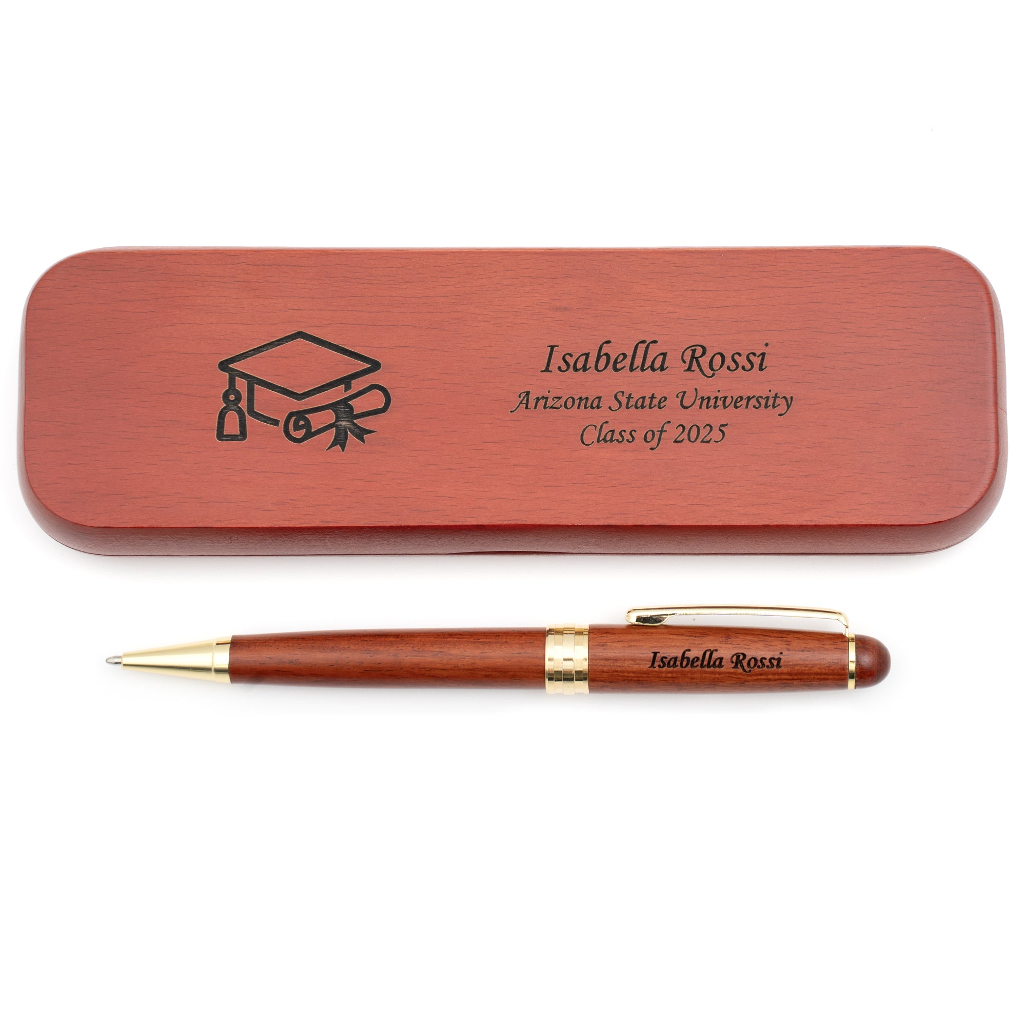 Wood Pen/Case | Graduation Gift Pen | FREE Engraving – Dayspring Pens