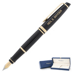 Waterman Expert Black Gold Trim Fountain Pen