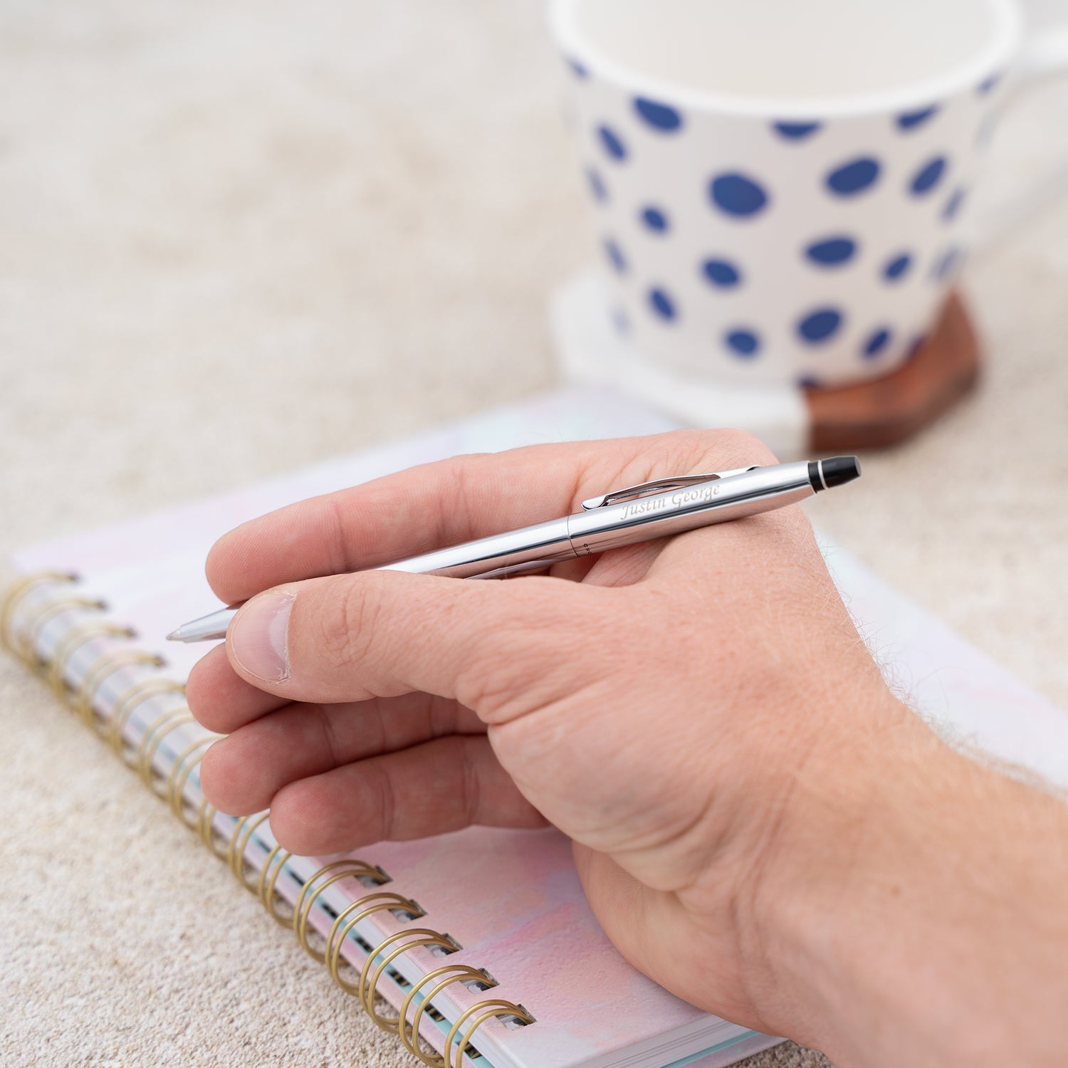 Cross Click Ballpoint Pen - Polished Chrome