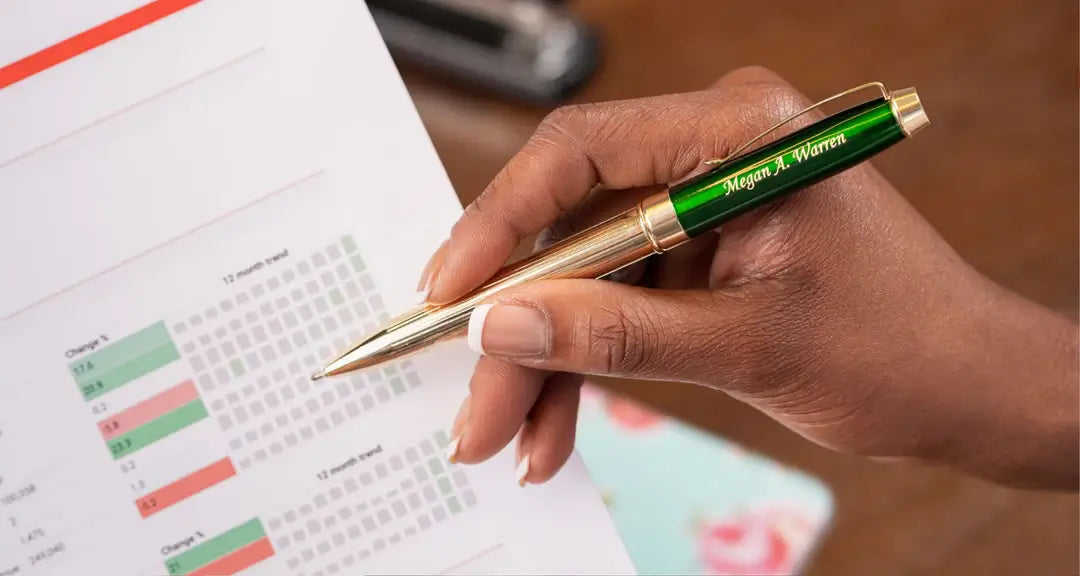 Dayspring Pens Braxton ballpoint pen in green