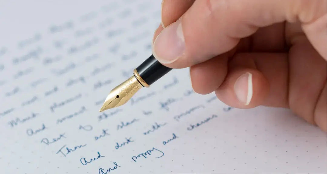 Like writing with a fountain pen? Use quality paper