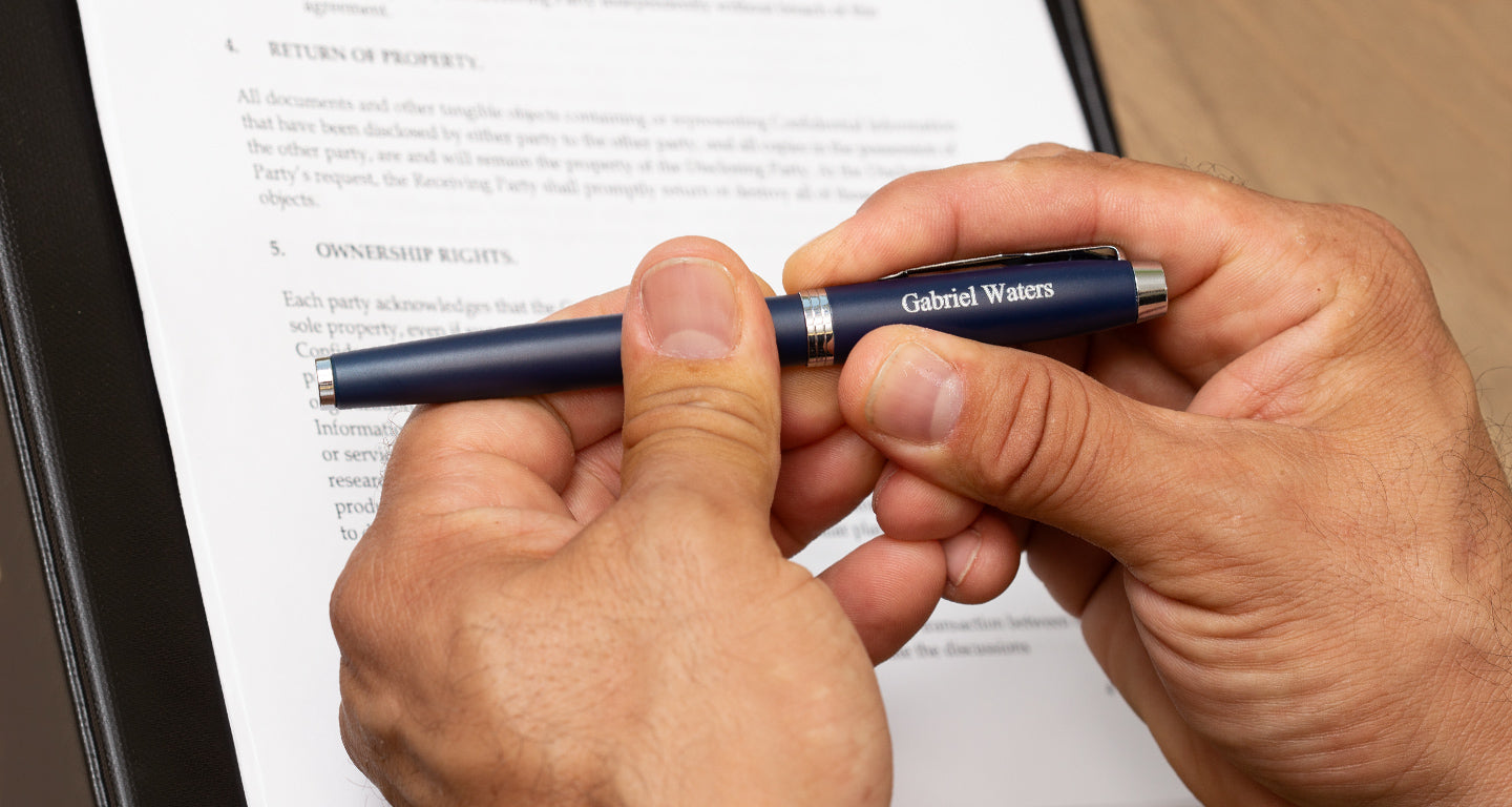 Engraved Parker Pens