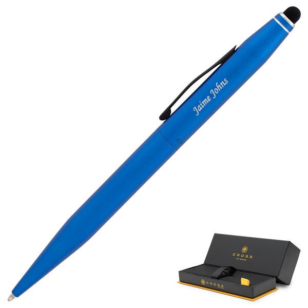 Cross Tech2 Stylus Pen | Blue | Personalized Gift Pen – Dayspring Pens