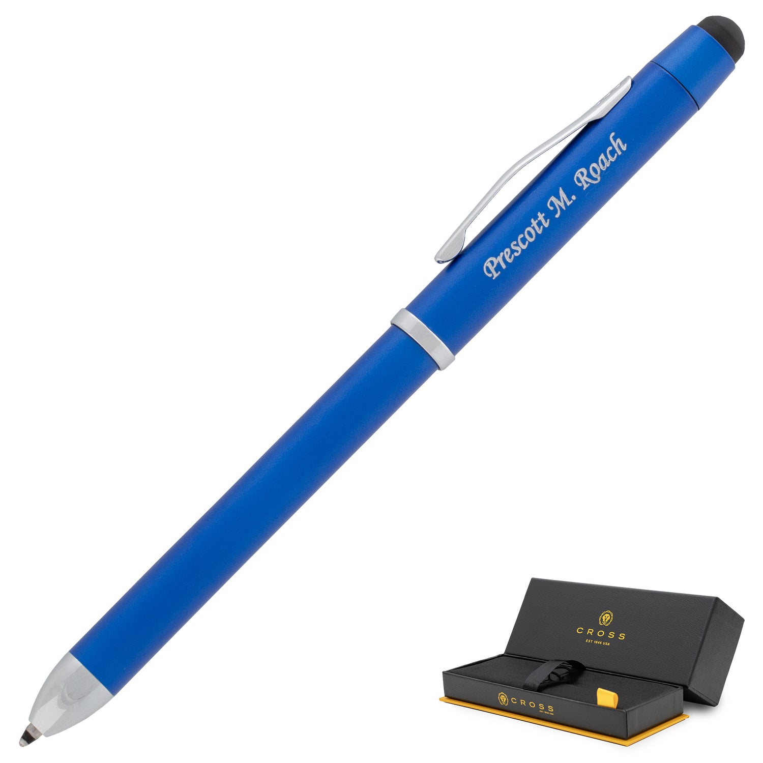 Cross Tech3+ Pen - Metallic Blue