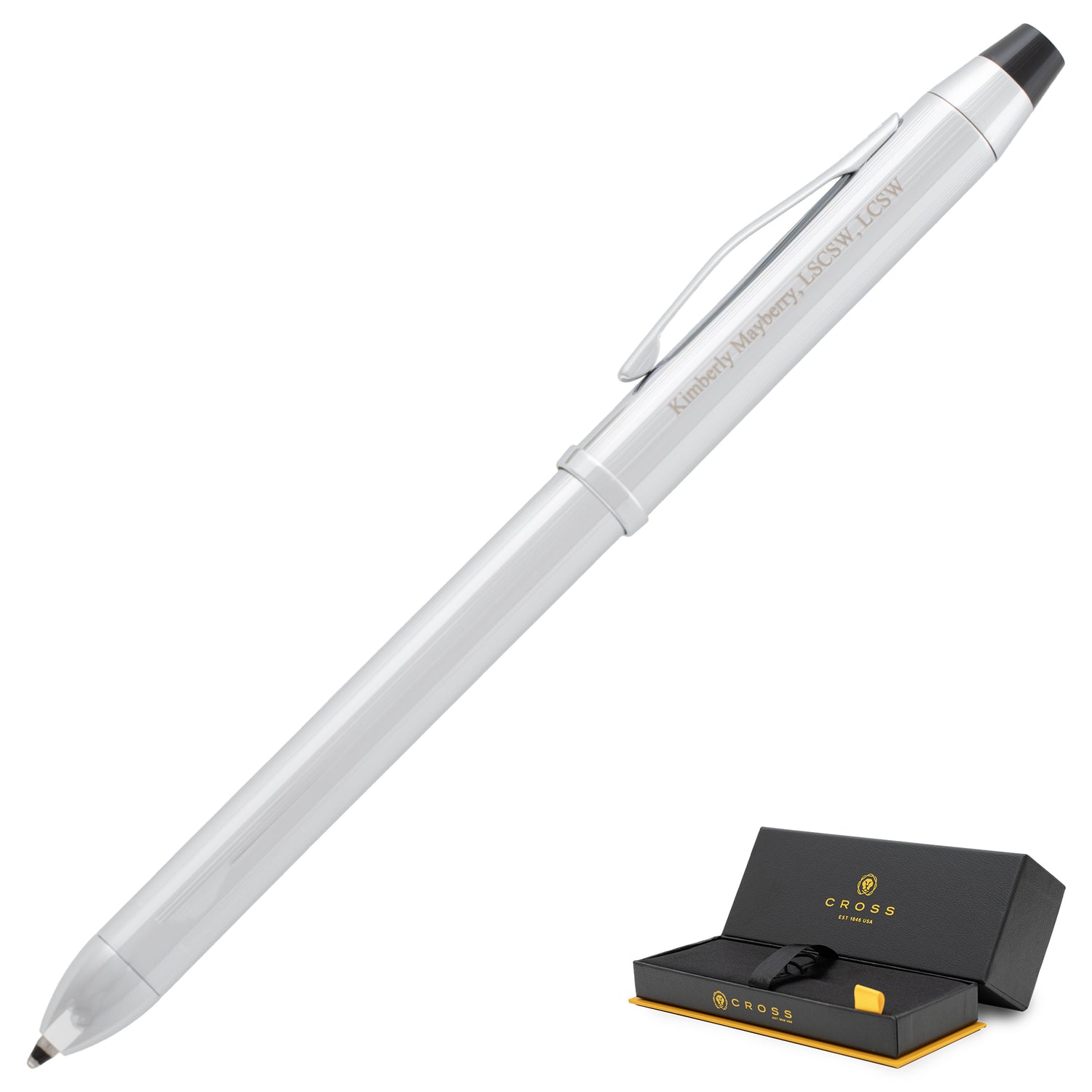 Cross Tech3+ Pen - Lustrous Chrome Finish