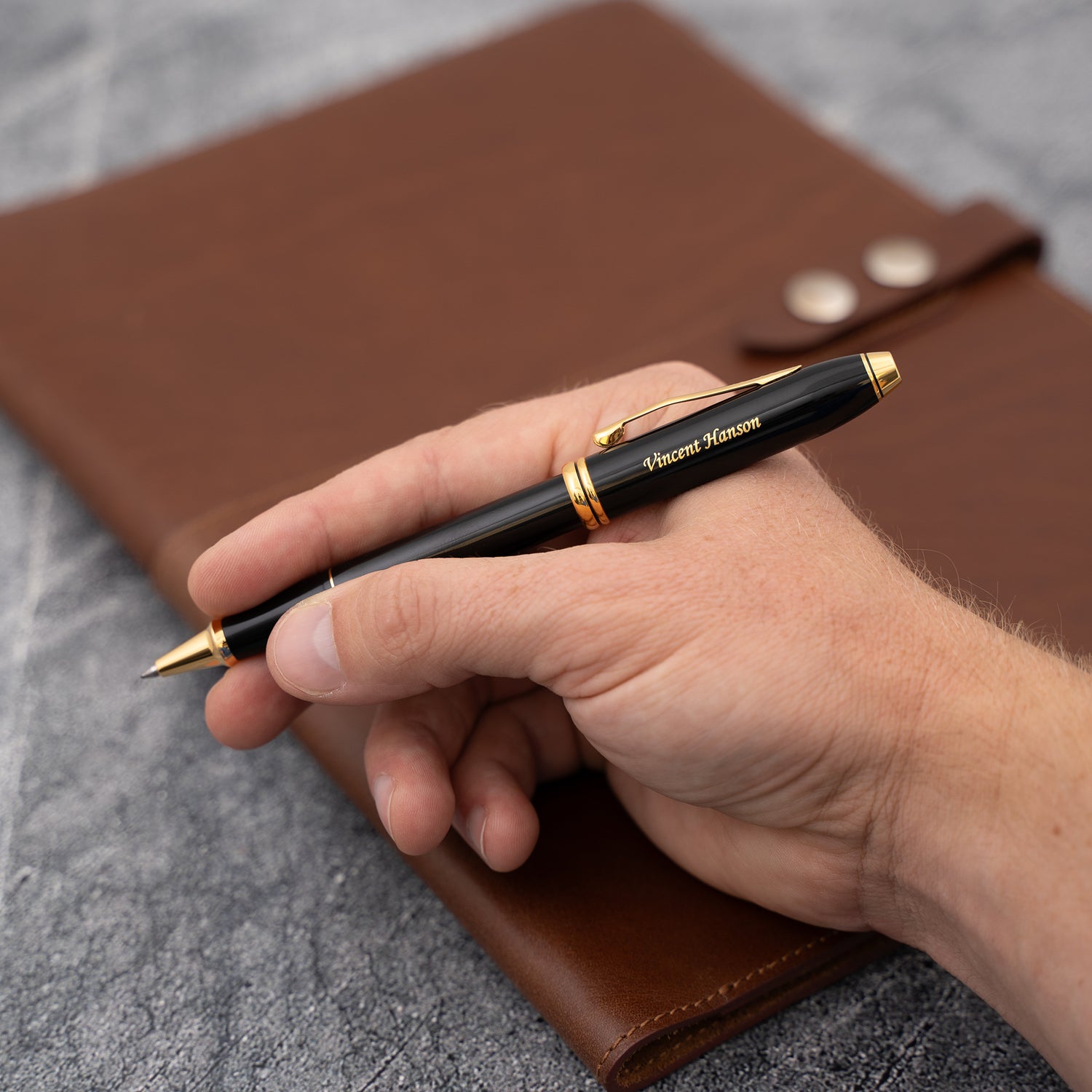 Cross Townsend Black Selectip Rollerball Pen