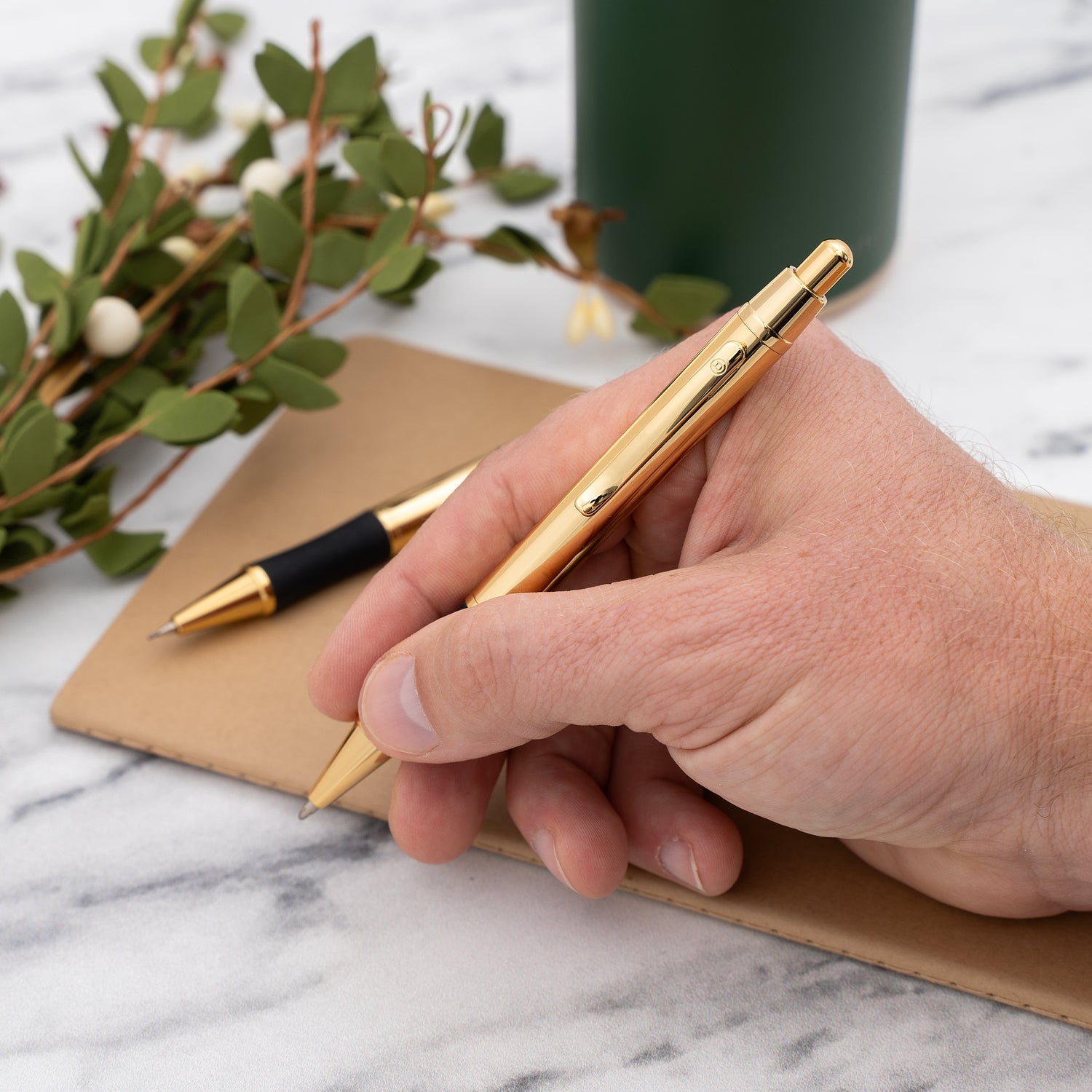 Dayspring Pens Monroe Gold Plated Pen and Pencil Set