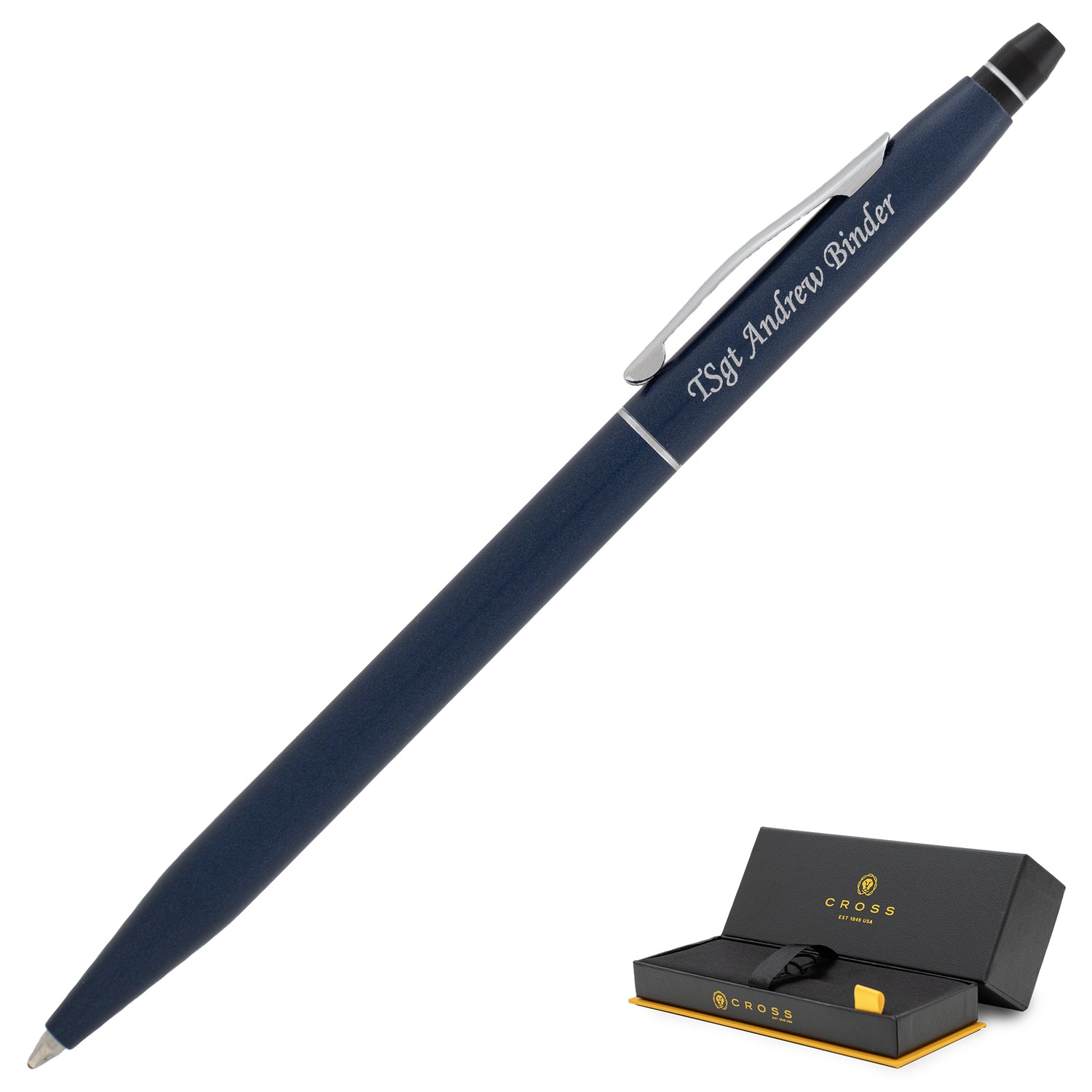 Cross Click Midnight Blue Ballpoint Pen