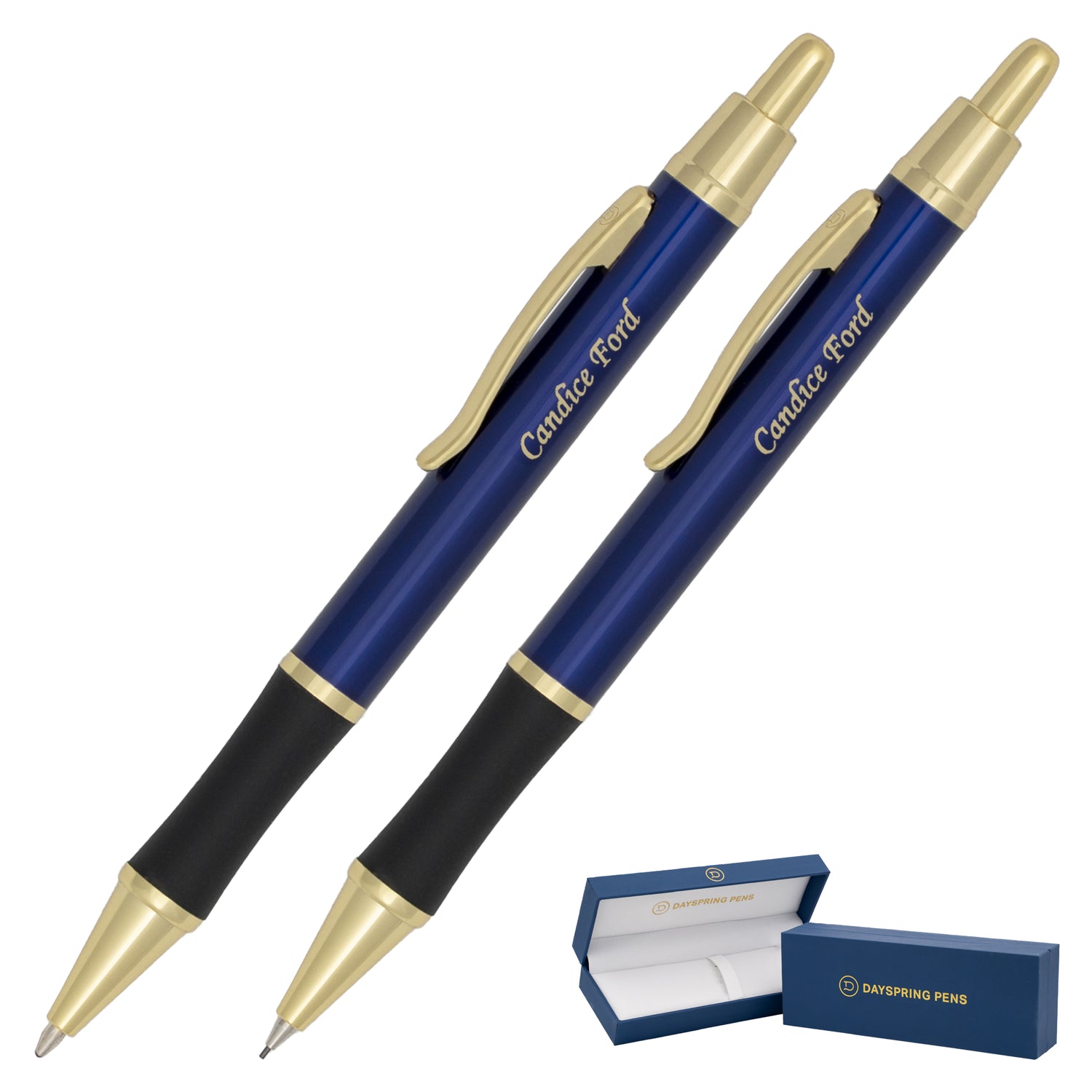 Dayspring Pens Monroe Pen and Pencil Set - Blue