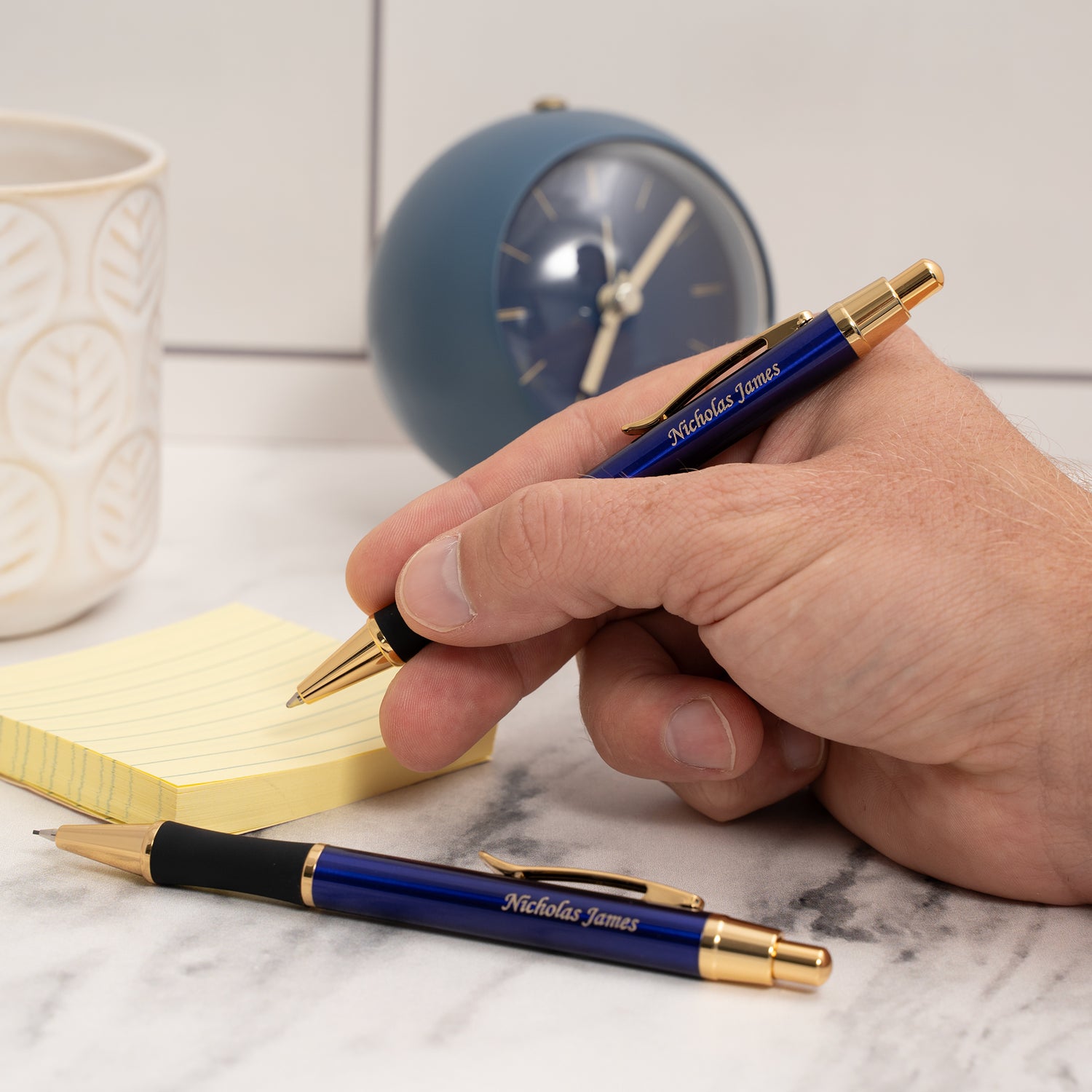 Dayspring Pens Monroe Pen and Pencil Set - Blue
