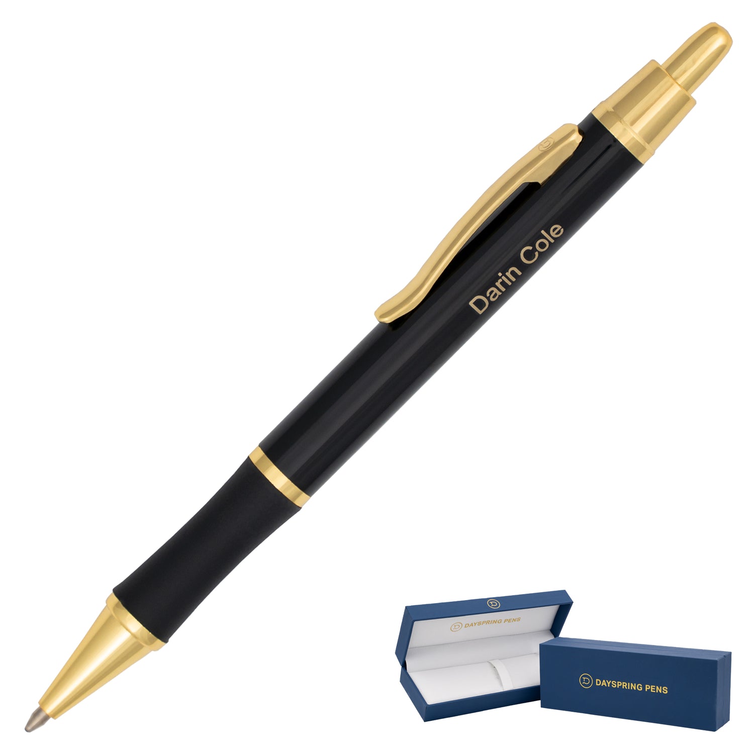 Dayspring Pens Monroe Black Ballpoint Pen