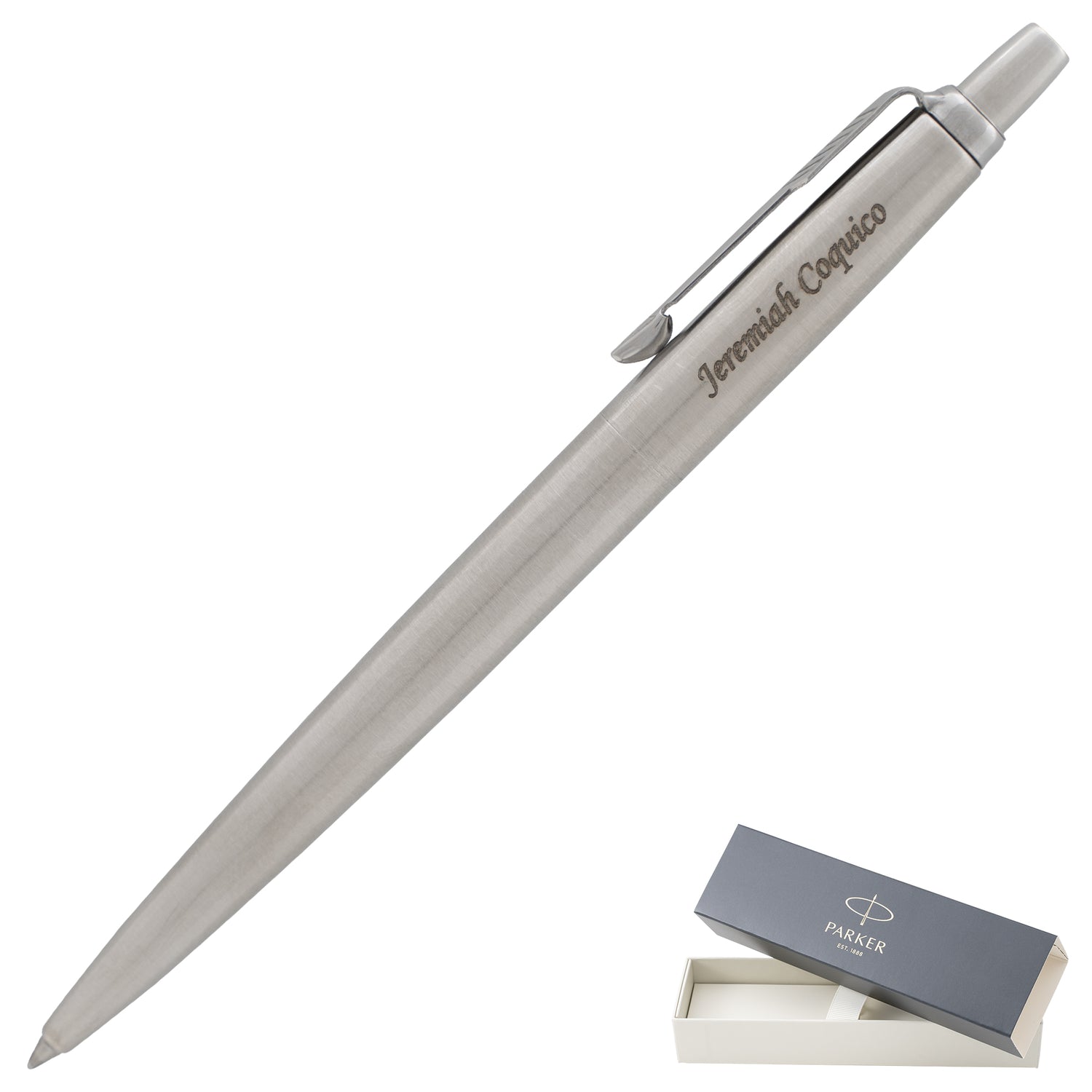 Parker Jotter Gel Pen Stainless Steel Chrome Trim