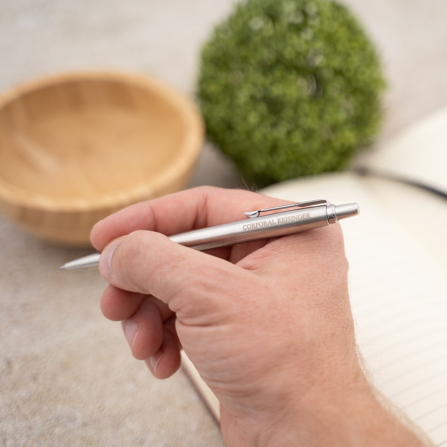 Parker Jotter Gel Pen Stainless Steel Chrome Trim