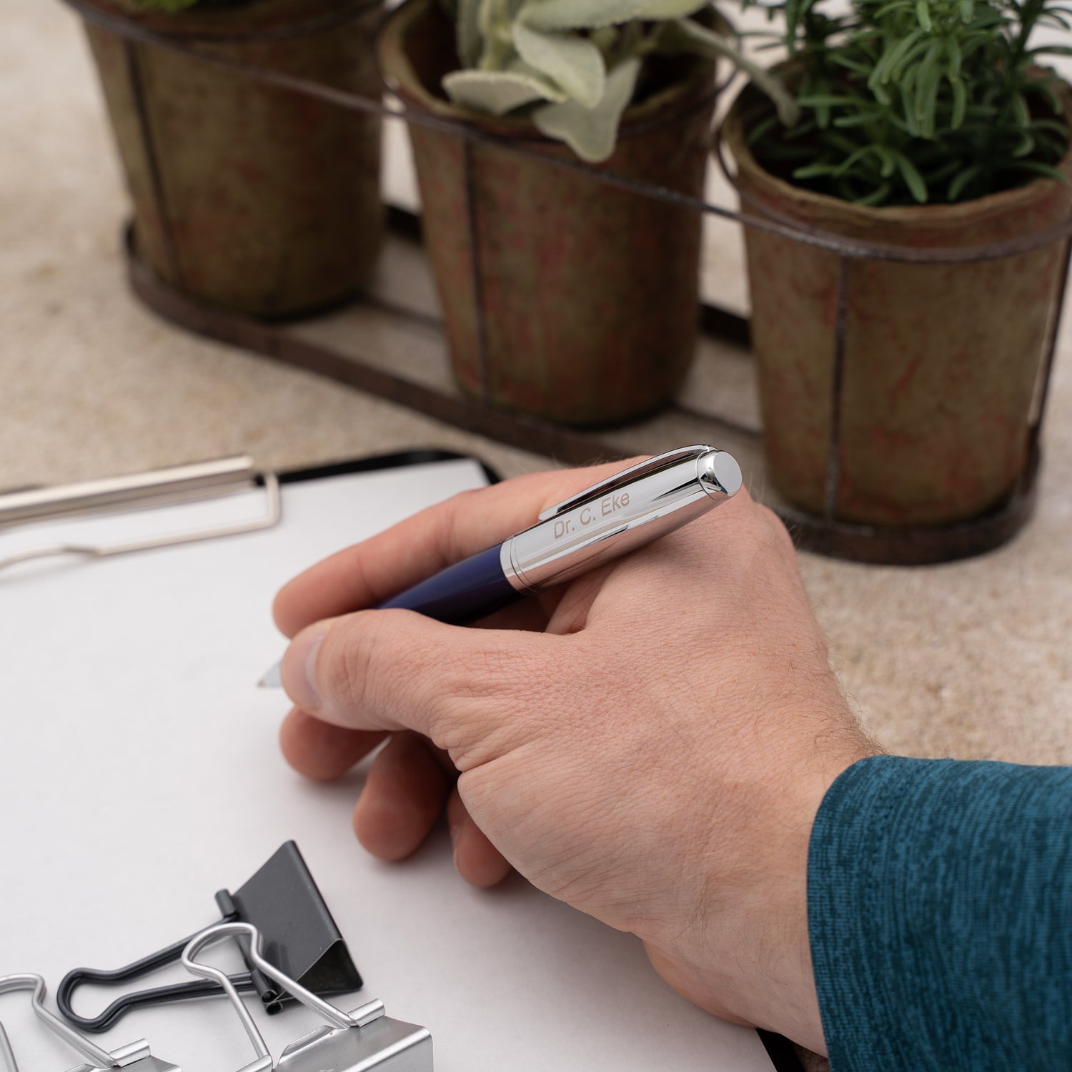 Dayspring Pens Abingdon Blue Ballpoint