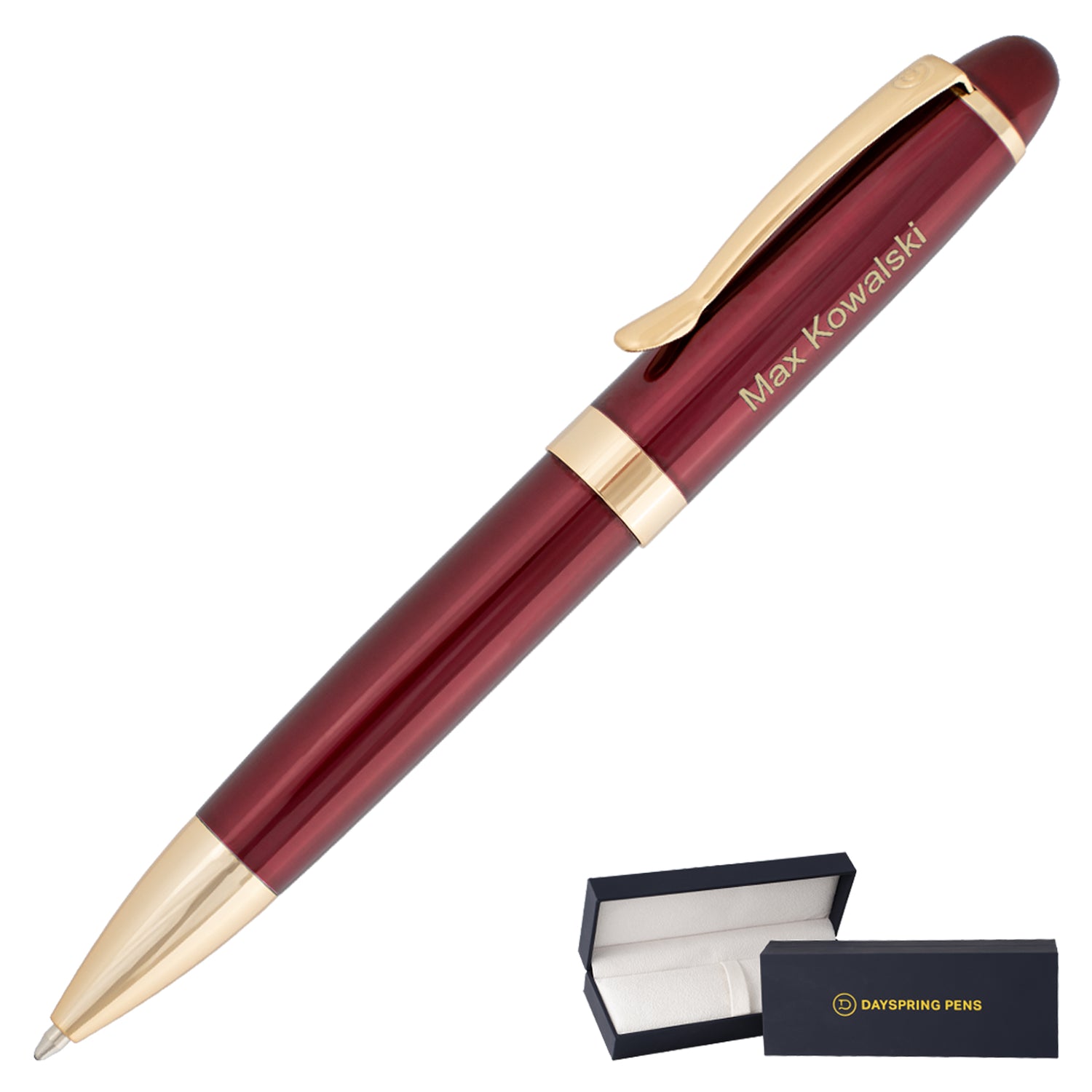 Dayspring Pens Alexandria Ballpoint Pen - Red