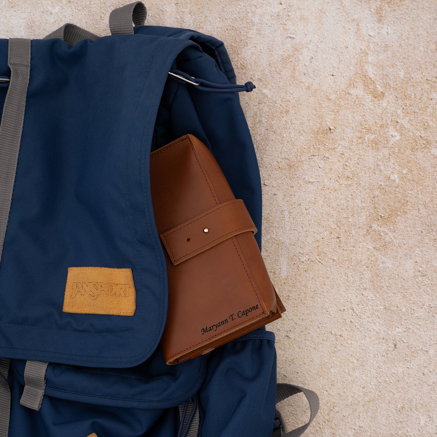 Tech Cord & Accessories Travel Organizer - Leather