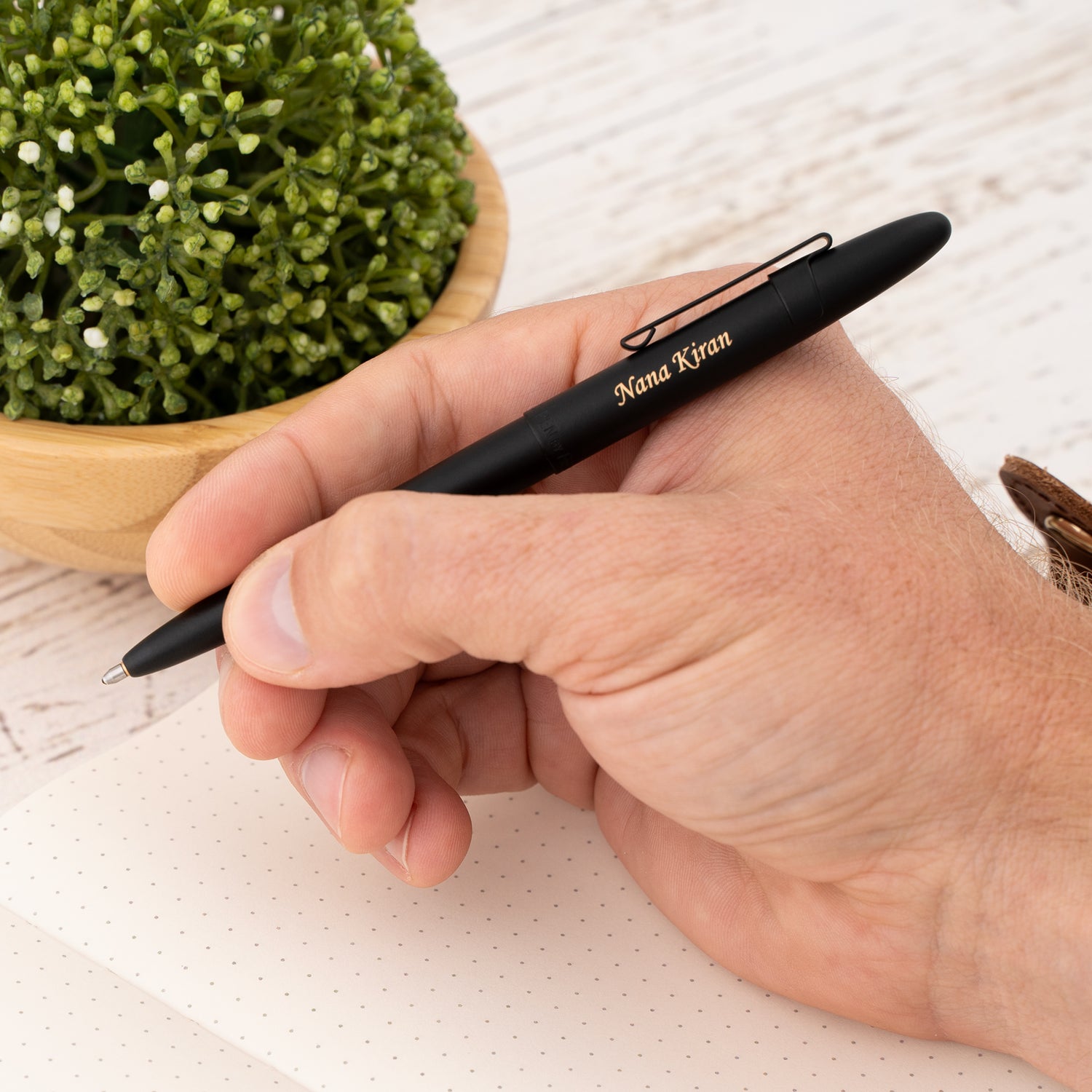 Fisher Matte Black Bullet Space Pen with Clip