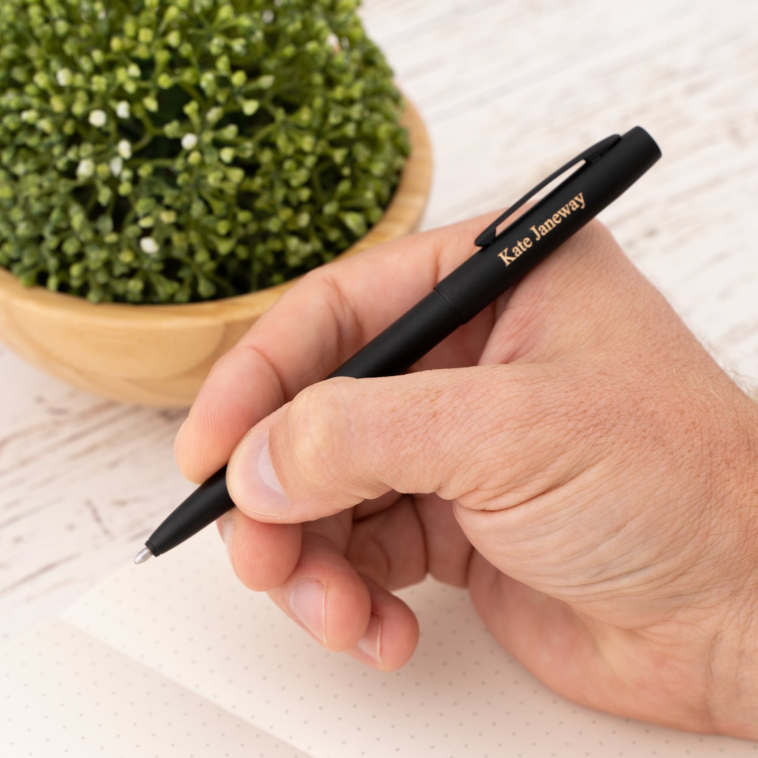 Fisher Non-Reflective Matte Black Cap-O-Matic Space Pen