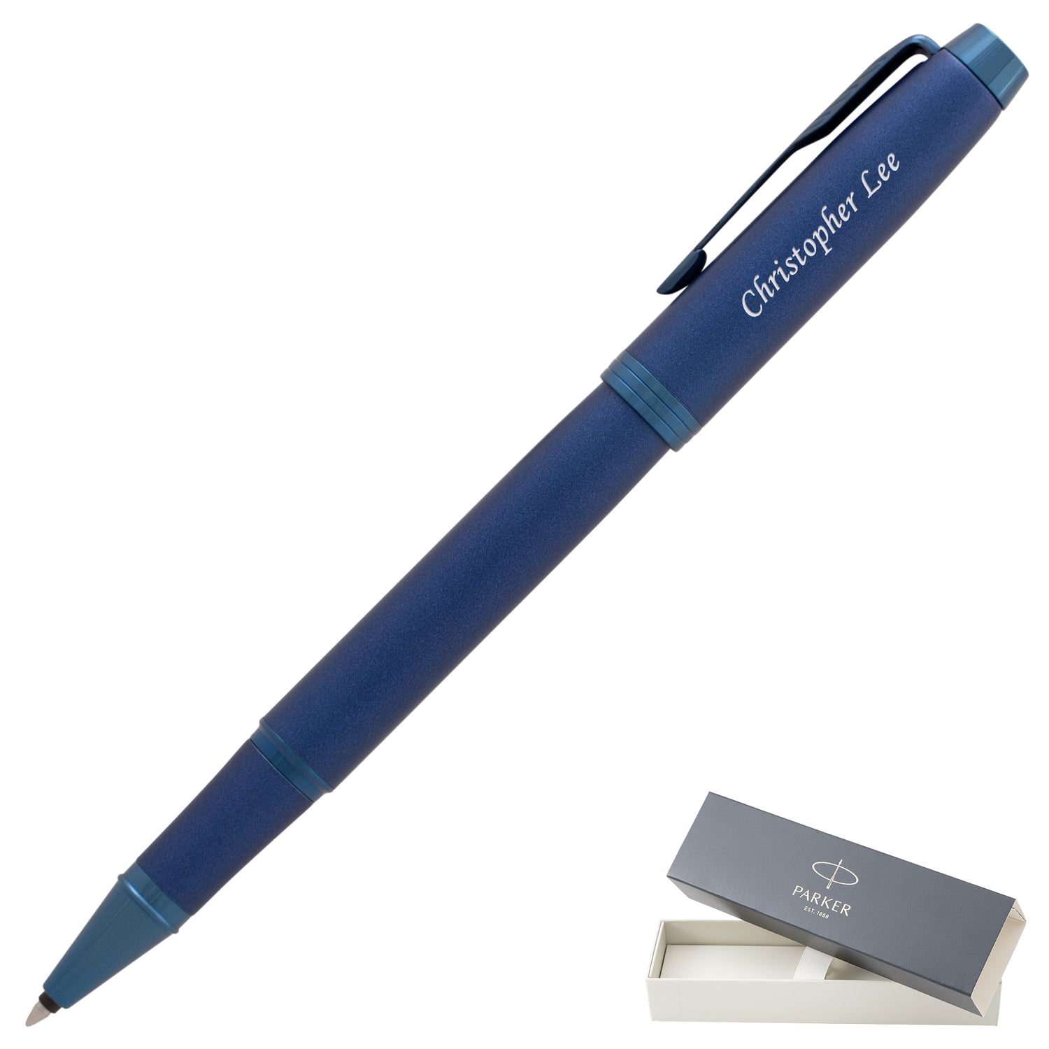 Parker IM Rollerball Pen - Monochrome Blue