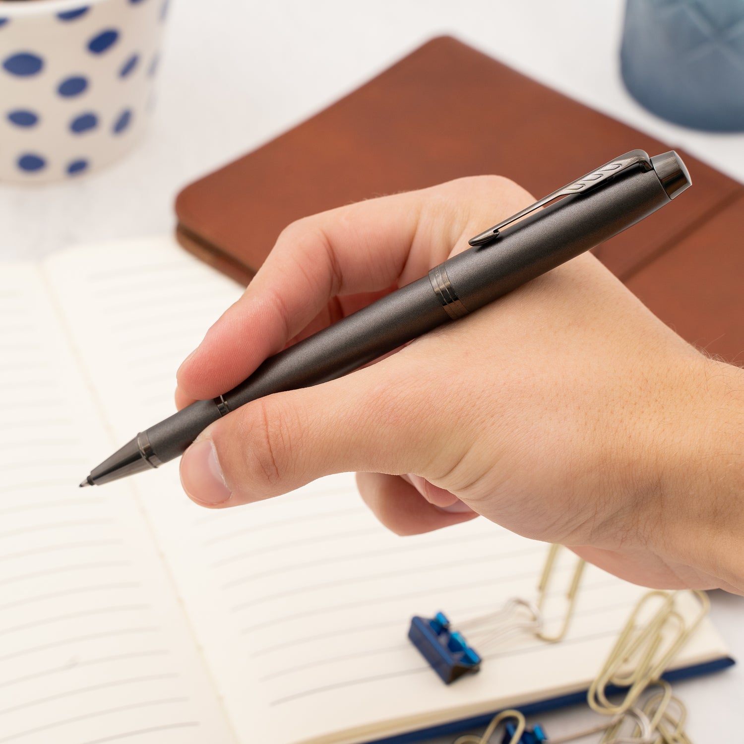 Parker IM Rollerball Pen - Monochrome Titanium