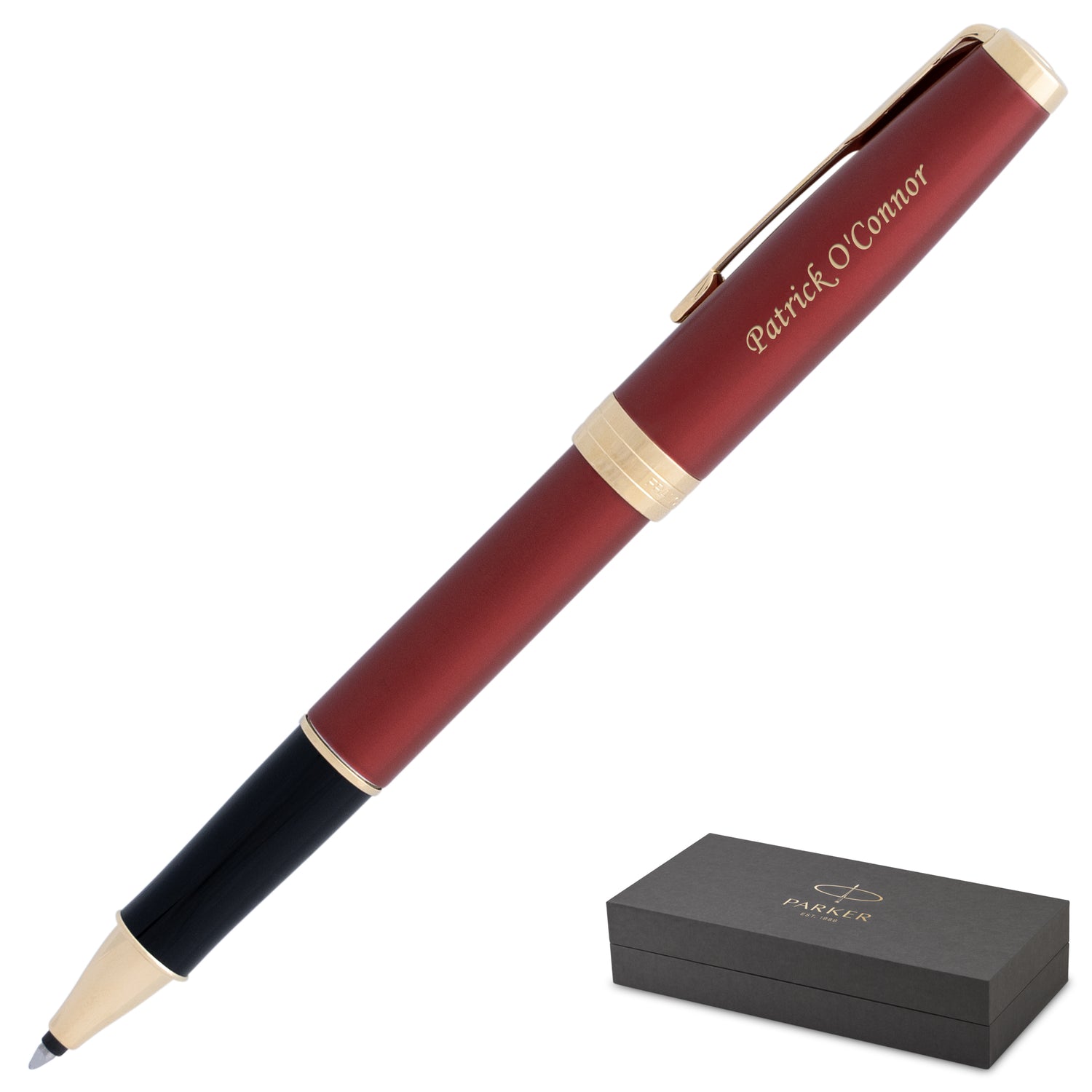 Parker Sonnet Rollerball Pen - Red Gold Trim