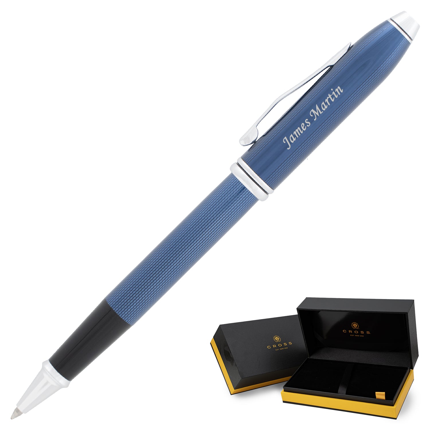 Cross Townsend Rollerball Cobalt Blue